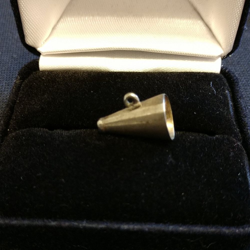 ❤️3/$15 Vintage 1960s Sterling Megaphone Charm